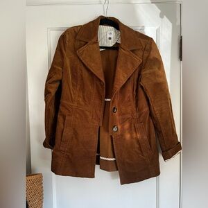 Cabi Brown Corduroy Blazer
